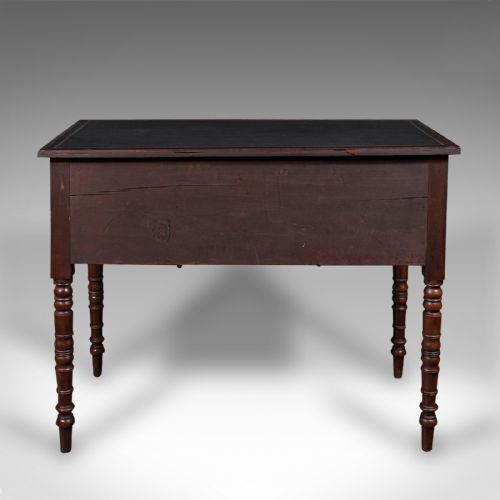 ANTIQUE LADIES WRITING DESK ENGLISH CORRESPONDENCE TABLE VICTORIAN C1850 - ADDITIONAL PHOTO 2