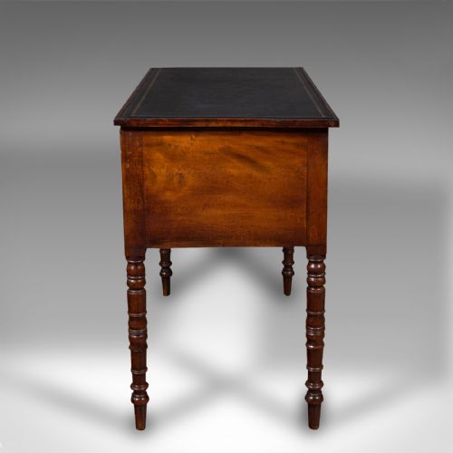 ANTIQUE LADIES WRITING DESK ENGLISH CORRESPONDENCE TABLE VICTORIAN C1850 - ADDITIONAL PHOTO 4