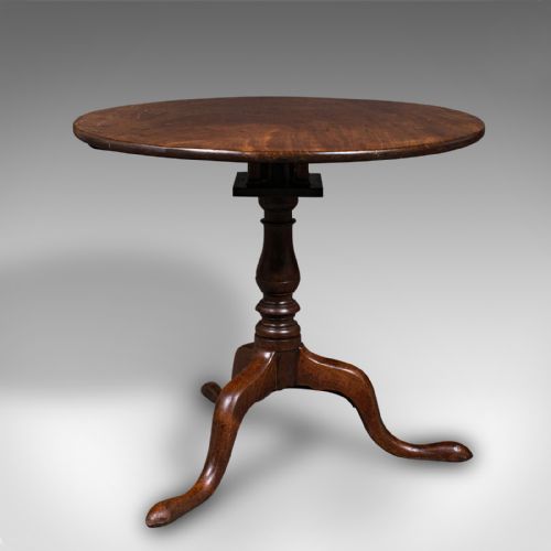 fig 3. Antique Occasional Table, English, Tilt Top, Lamp, Afternoon Tea, Georgian, 1800