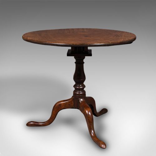 fig 4. Antique Occasional Table, English, Tilt Top, Lamp, Afternoon Tea, Georgian, 1800