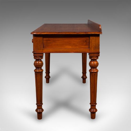 fig 3. Antique Ladies Writing Desk, English, Correspondence, Side, Mid Victorian