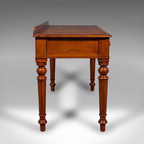 fig 4. Antique Ladies Writing Desk, English, Correspondence, Side, Mid Victorian