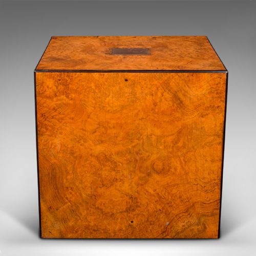 fig 5. Antique Gentleman's Cigar Humidor, English, Campaign Smoker's Box, Regency, 1820