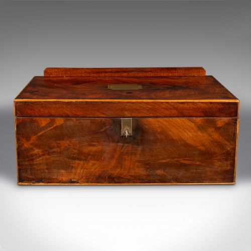 fig 4. Antique Rector's Writing Slope, English, Correspondence Case, Georgian, C.1800