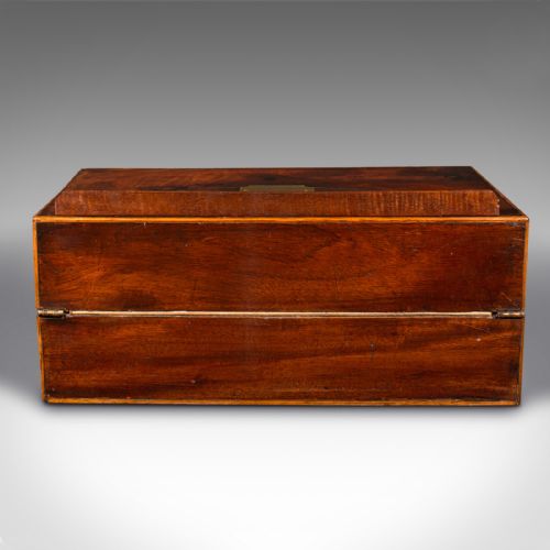 fig 6. Antique Rector's Writing Slope, English, Correspondence Case, Georgian, C.1800