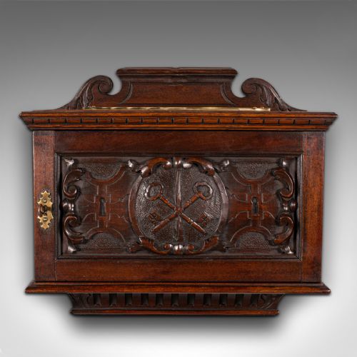 fig 2. Antique Hotel Guest Key Box, Scottish, Country House, Reception, Edwardian, 1910