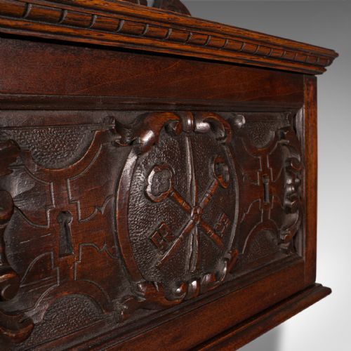 fig 4. Antique Hotel Guest Key Box, Scottish, Country House, Reception, Edwardian, 1910
