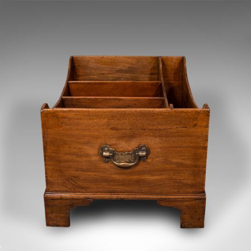LARGE ANTIQUE COUNTRY HOUSE CANTERBURY ENGLISH FOLIO STAND GEORGIAN C1800 - ADDITIONAL PHOTO 3