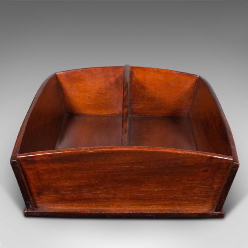 fig 3. Antique Valet's Work Box, English, Butler's Carry, Cutlery Tray, Edwardian, 1910