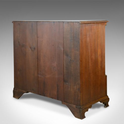 fig 3. Antique, Chest of Drawers, Oak, English, Georgian, Tallboy, 18th Century c.1780