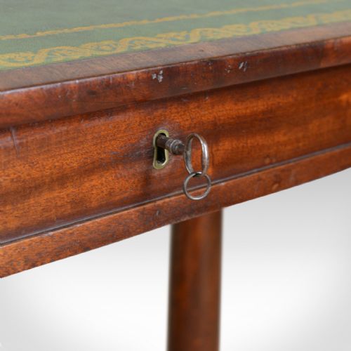 ANTIQUE WRITING TABLE ENGLISH REGENCY MAHOGANY DAVENPORT CIRCA 1820 - ADDITIONAL PHOTO 10