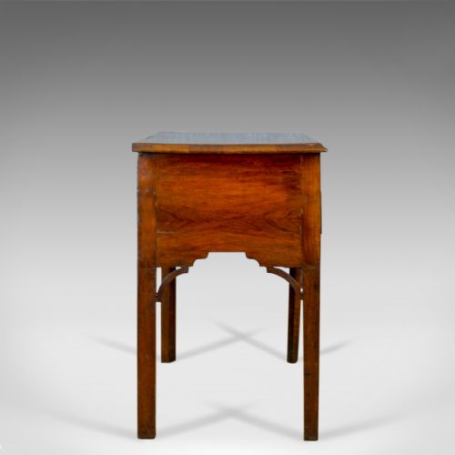 ANTIQUE LOWBOY ENGLISH GEORGIAN WALNUT SIDE TABLE EARLY C19TH CIRCA 1800 - ADDITIONAL PHOTO 5