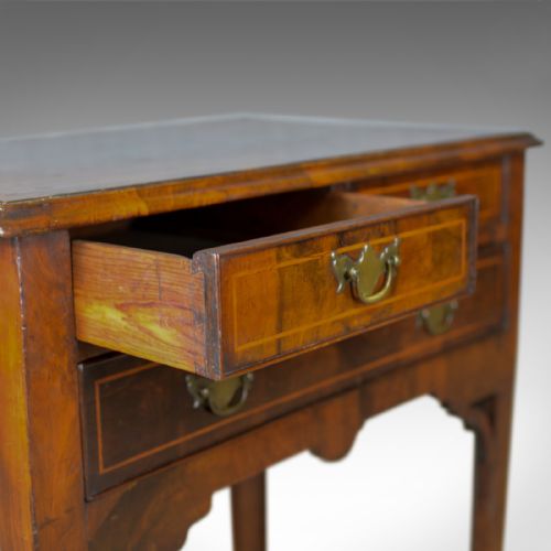 ANTIQUE LOWBOY ENGLISH GEORGIAN WALNUT SIDE TABLE EARLY C19TH CIRCA 1800 - ADDITIONAL PHOTO 8