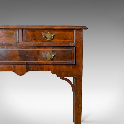 ANTIQUE LOWBOY ENGLISH GEORGIAN WALNUT SIDE TABLE EARLY C19TH CIRCA 1800 - ADDITIONAL PHOTO 10