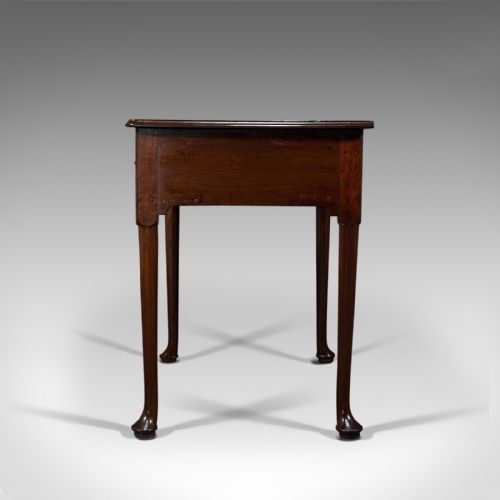 fig 1. Fine Antique Lowboy, English, Mahogany, Side, Serving Table, Georgian, C.1780