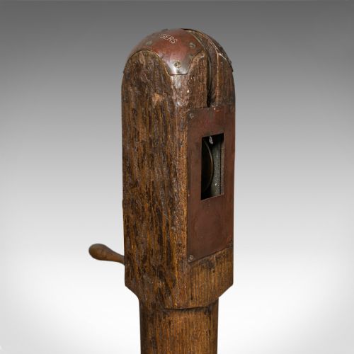 fig 5. Pair Of Antique Lawn Tennis Posts, English, Net Pole Mount, Slazenger, Edwardian