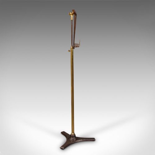fig 3. Antique Music Stand, English, Adjustable, Recital, Lectern Rest, Victorian, 1870