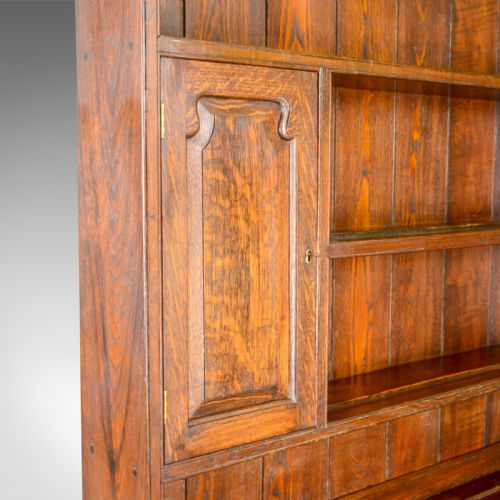 ANTIQUE DRESSER ENGLISH OAK VICTORIAN COUNTRY KITCHEN SIDEBOARD CIRCA 1870 - ADDITIONAL PHOTO 5