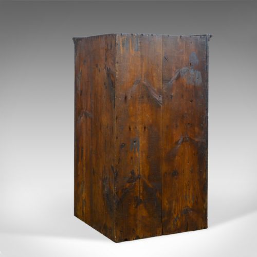 fig 2. Antique Corner Cabinet, Late Georgian, Bow Fronted, Mahogany, Hanging, c.1800