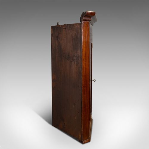 fig 5. Antique Corner Cabinet, English, Mahogany, Walnut, Inlay, Georgian, Circa 1800