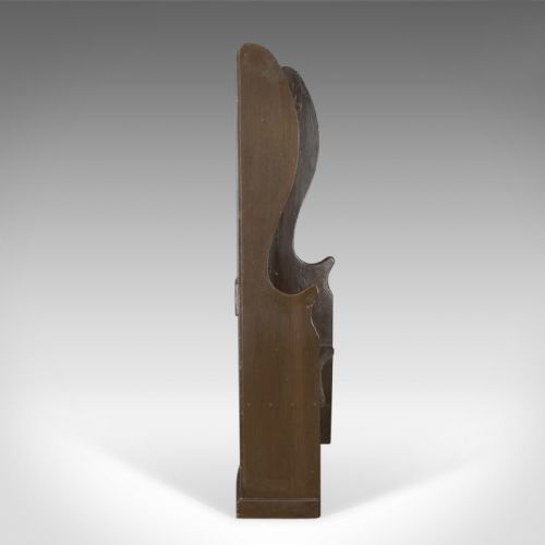 fig 2. Antique Tavern Bench, English, Georgian, Painted Pine Settle Circa 1800
