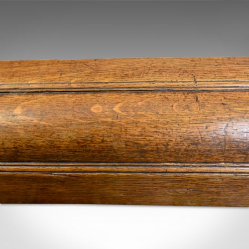 fig 3. Large, Antique, Fire Kerb, English, Victorian, Oak, Fireside, Fender, Circa 1870