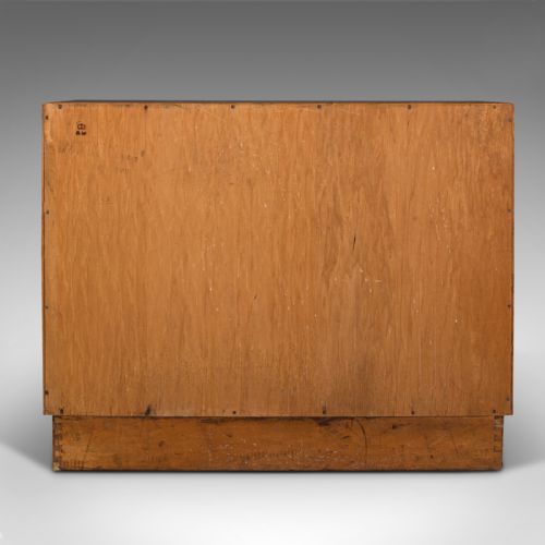 fig 4. Antique Laboratory Cabinet, English, Oak, Bookcase, Cocktail Cupboard, Edwardian
