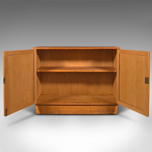 fig 5. Antique Laboratory Cabinet, English, Oak, Bookcase, Cocktail Cupboard, Edwardian