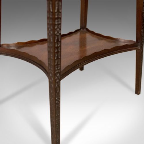 ANTIQUE FOLDOVER GAMES TABLE ENGLISH EDWARDS ROBERTS LONDON CIRCA 1880 - ADDITIONAL PHOTO 7
