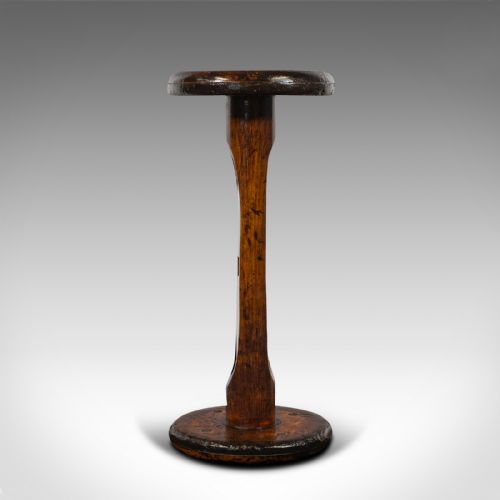 fig 3. Antique Cookie Baking Sand Timer, English, Fruitwood, Glass, Victorian, C.1900