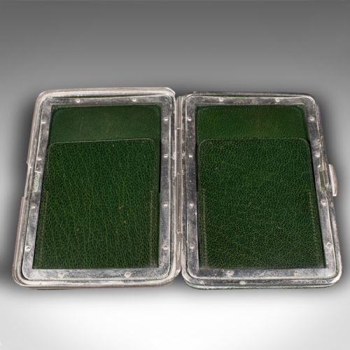 fig 4. Antique Business Card Case, English, Leather, Wallet, After Asprey, Edwardian