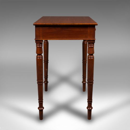 fig 3. Small Antique Side Table, English, Nook, Lamp, Hall, Bedroom, Lounge, Victorian