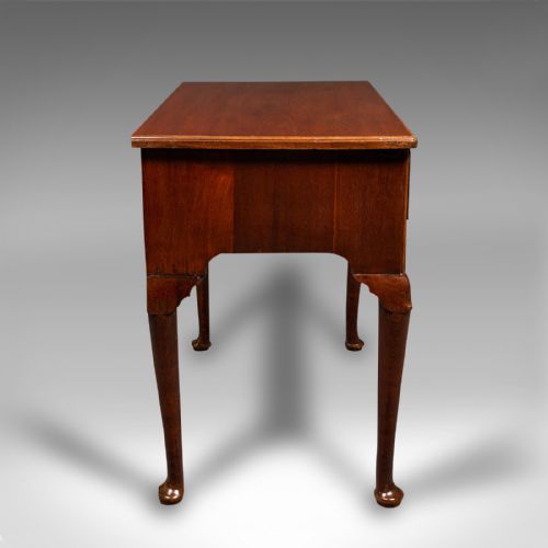 SMALL ANTIQUE HALL TABLE ENGLISH LOWBOY RECEPTION HALL SIDE GEORGIAN 1780 - ADDITIONAL PHOTO 2