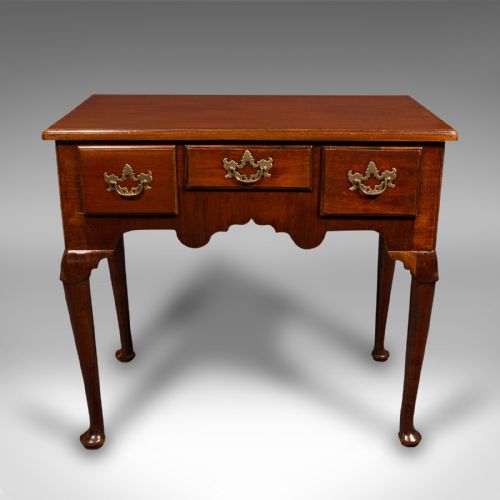 SMALL ANTIQUE HALL TABLE ENGLISH LOWBOY RECEPTION HALL SIDE GEORGIAN 1780 - ADDITIONAL PHOTO 6