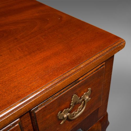 SMALL ANTIQUE HALL TABLE ENGLISH LOWBOY RECEPTION HALL SIDE GEORGIAN 1780 - ADDITIONAL PHOTO 7