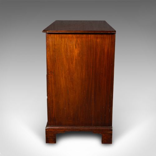 fig 2. Antique Gentleman's Tallboy, English, Chest of Drawers, Georgian, Circa 1790