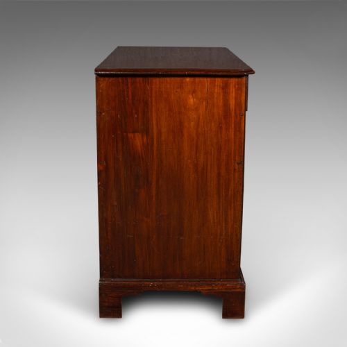 fig 3. Antique Gentleman's Tallboy, English, Chest of Drawers, Georgian, Circa 1790