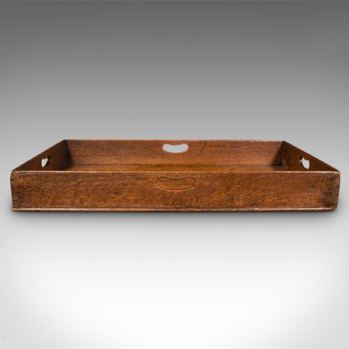 fig 2. Large Antique Baker's Tray, English, Oak, Butler, Serving, Georgian, Circa 1750