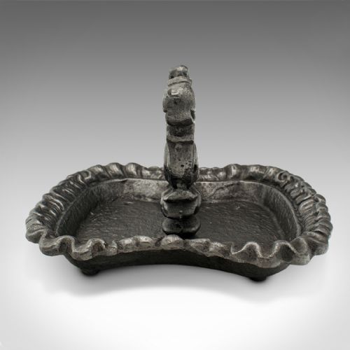 ANTIQUE LONDON TOWNHOUSE BOOT SCRAPER ENGLISH DOORWAY SHOE PULL GEORGIAN - ADDITIONAL PHOTO 3