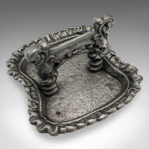 ANTIQUE LONDON TOWNHOUSE BOOT SCRAPER ENGLISH DOORWAY SHOE PULL GEORGIAN - ADDITIONAL PHOTO 4
