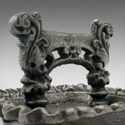 ANTIQUE LONDON TOWNHOUSE BOOT SCRAPER ENGLISH DOORWAY SHOE PULL GEORGIAN - ADDITIONAL PHOTO 7