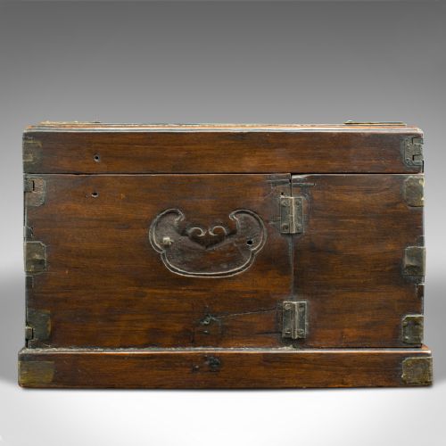 ANTIQUE CLERIC'S SWING OUT CASE CHINESE TRAVELLING BOX QING VICTORIAN 1890 - ADDITIONAL PHOTO 3
