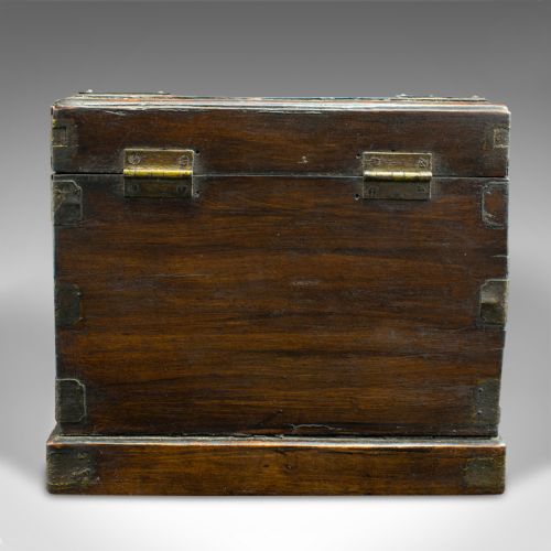 ANTIQUE CLERIC'S SWING OUT CASE CHINESE TRAVELLING BOX QING VICTORIAN 1890 - ADDITIONAL PHOTO 5