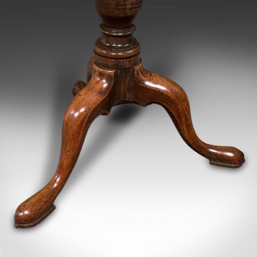 ANTIQUE TILT TOP TABLE ENGLISH SIDE LAMP BREAKFAST GEORGIAN CIRCA 1820 - ADDITIONAL PHOTO 10