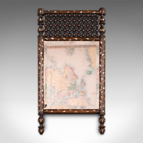 fig 4. Antique Decorative Wall Mirror, Anglo Indian, Colonial, Late Victorian, C.1900