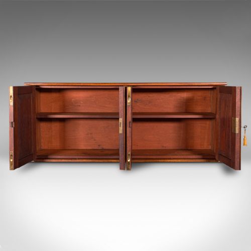 fig 1. Antique Estate Manager's Keep-Safe Cabinet, Scottish, Reception Hall, Victorian