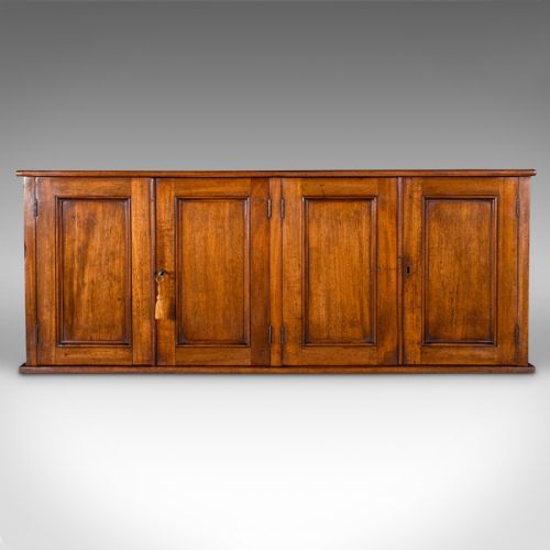 fig 2. Antique Estate Manager's Keep-Safe Cabinet, Scottish, Reception Hall, Victorian
