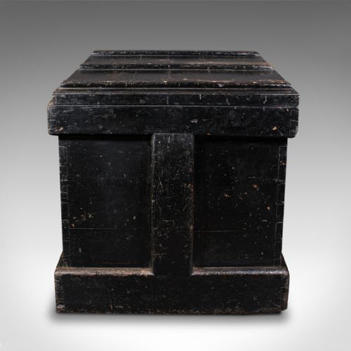 ANTIQUE CABINET MAKER'S CHEST ENGLISH TOOL TRUNK FITTED INTERIOR VICTORIAN - ADDITIONAL PHOTO 4