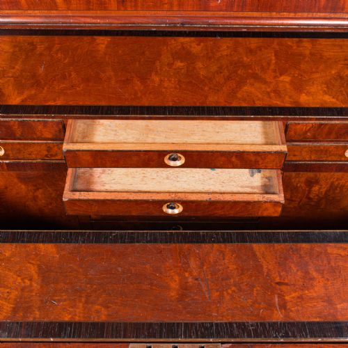 ANTIQUE CABINET MAKER'S CHEST ENGLISH TOOL TRUNK FITTED INTERIOR VICTORIAN - ADDITIONAL PHOTO 10