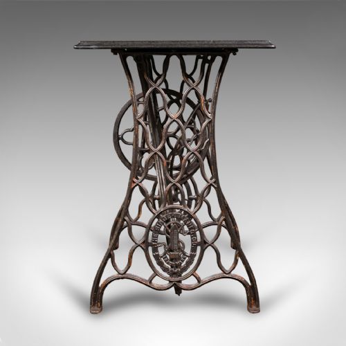 fig 2. Antique Orangery Potting Table, English Granite, Cast Iron, Garden, Victorian